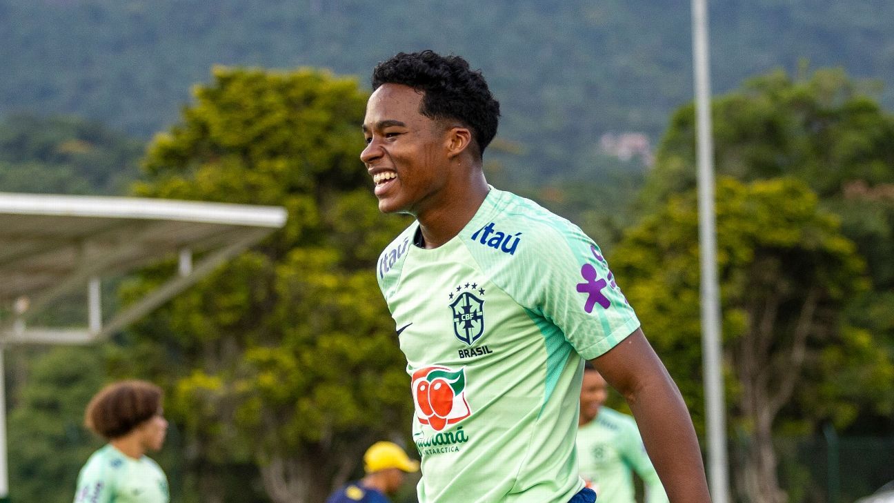 imagem de Endrick, atacante do Palmeiras, jogador, jovem, internautas, Ronaldo Nazario 2.0
