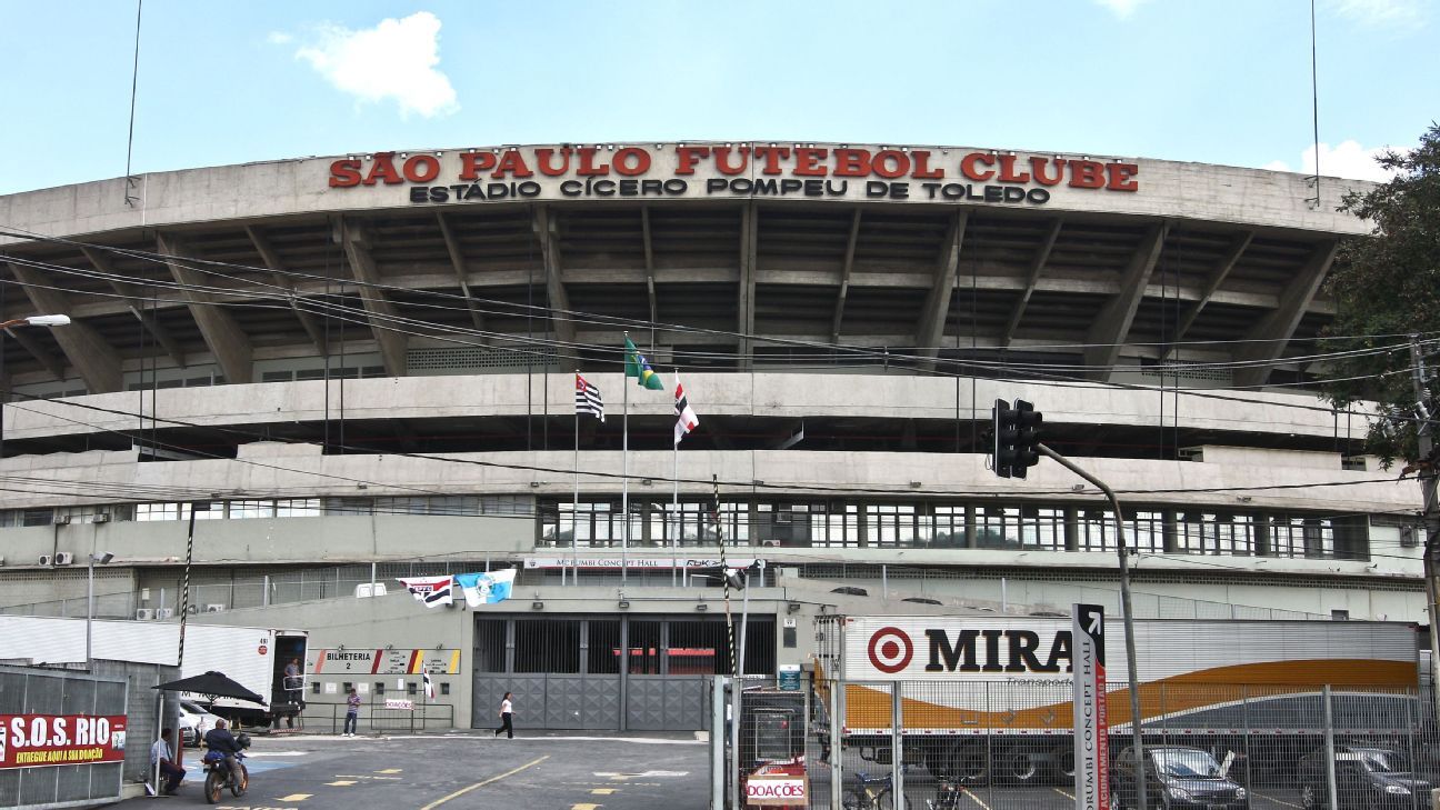 letreiro do São Paulo, estádio Morumbis, estádio Morumbis