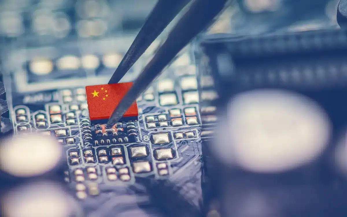 Industria de chips Chinese, governo de investimento, fundo, chip, industria;