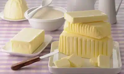 butter, margarine;