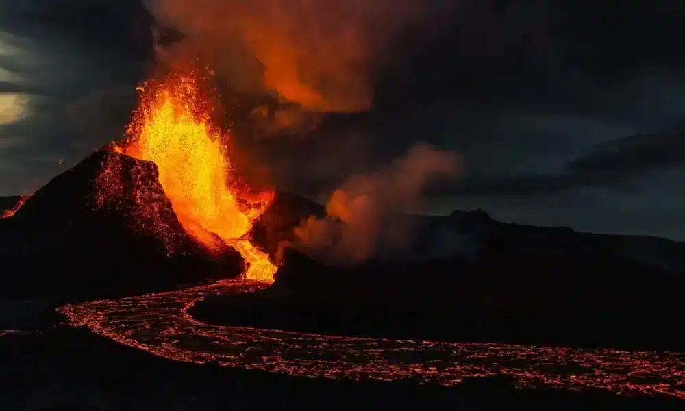 atividade, erupções, vulcões;